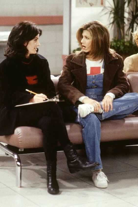 Rachel Green e Monica do seriado Friends