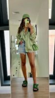 Look com short jeans