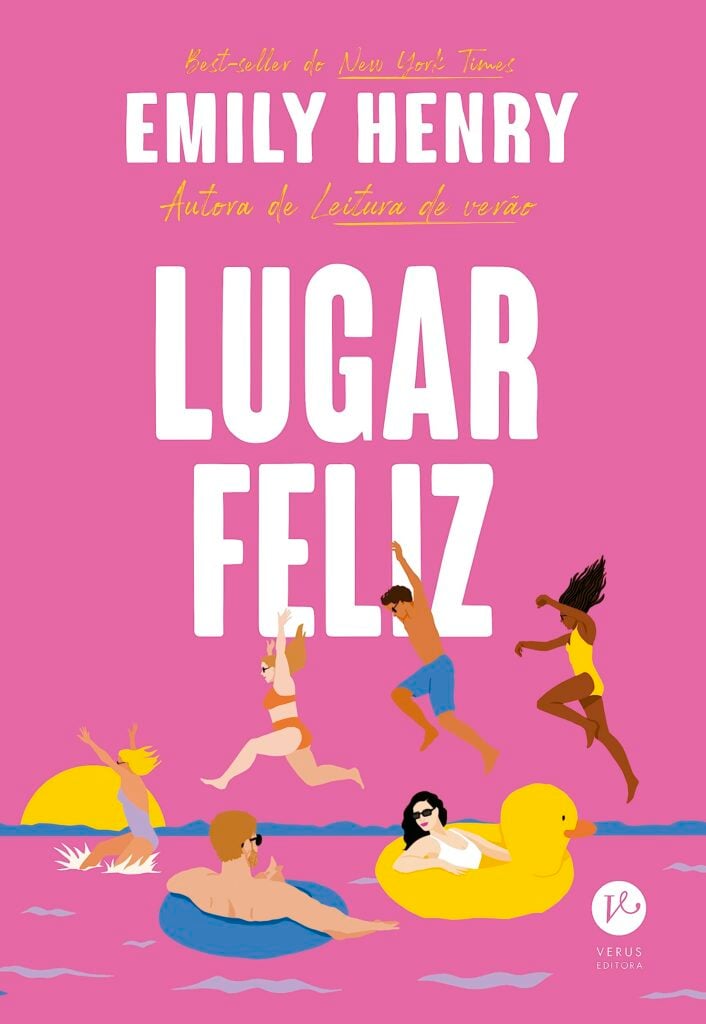 Capa do livro Lugar feliz da Emily Henry