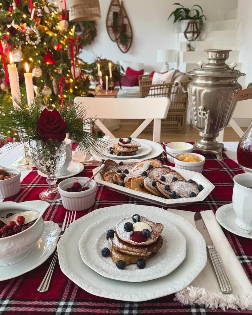 Panquecas de Natal