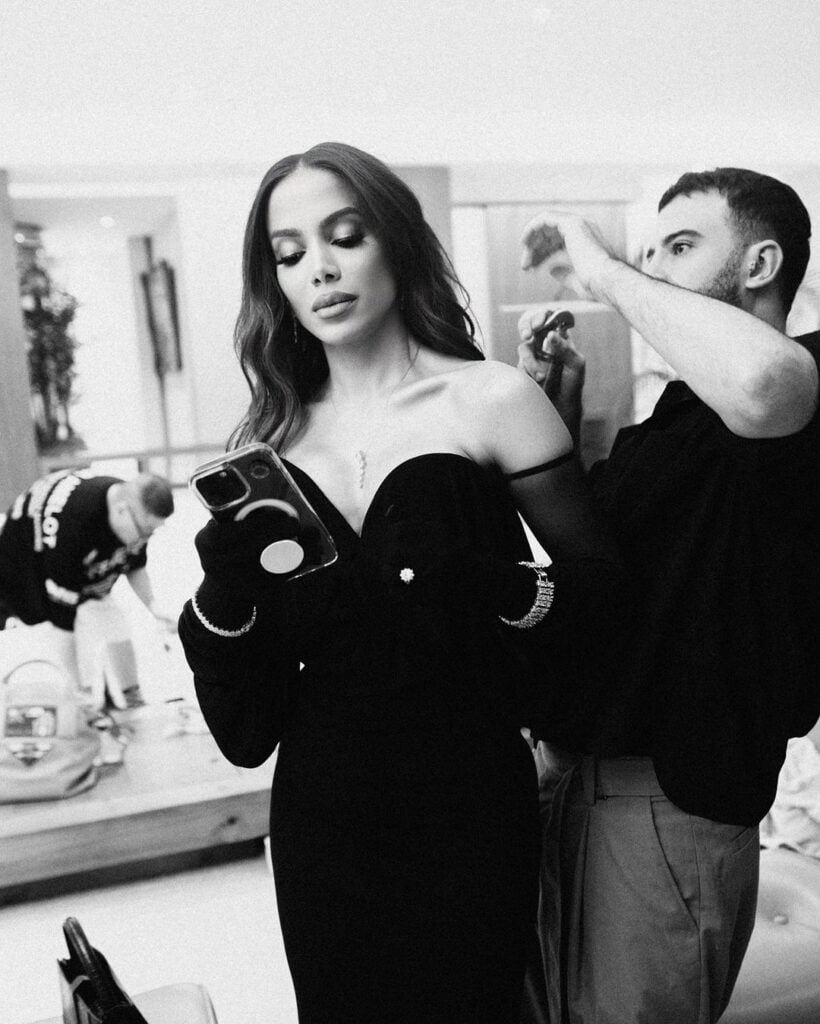 Look de Anitta para o Prêmio Multishow 2024.