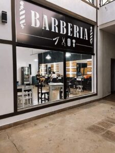 fachada de barbearia