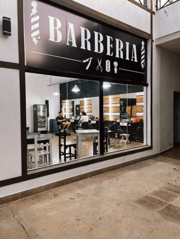 fachada de barbearia