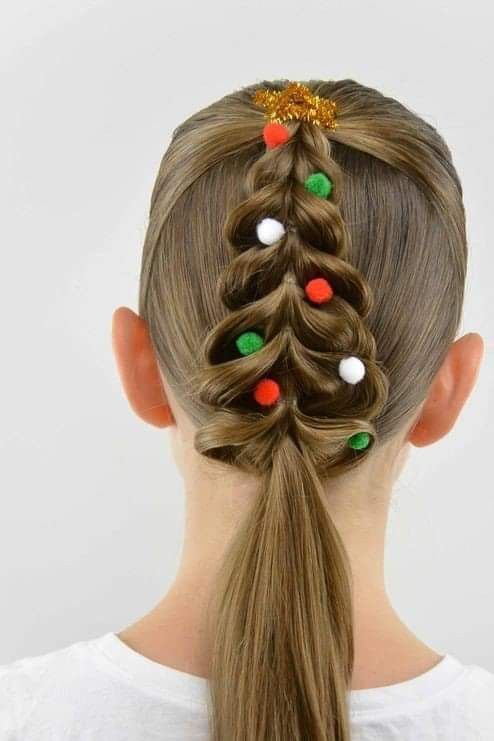 Cabelo maluco de Natal