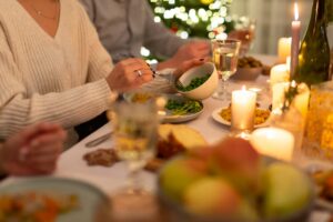 Ceia vegetariana de Natal