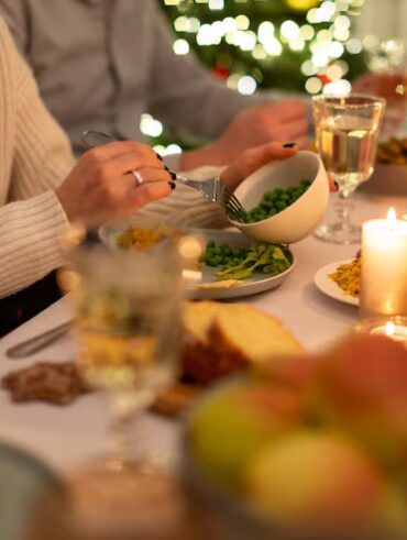 Ceia vegetariana de Natal