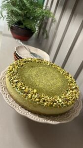 Torta de pistache