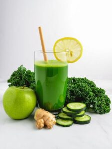 Suco detox para desinchar