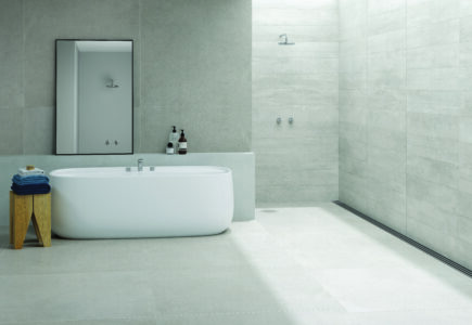 Banheiro clean e minimalista
