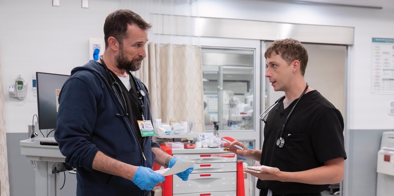Calendário de lançamentos da nova série médica The Pitt