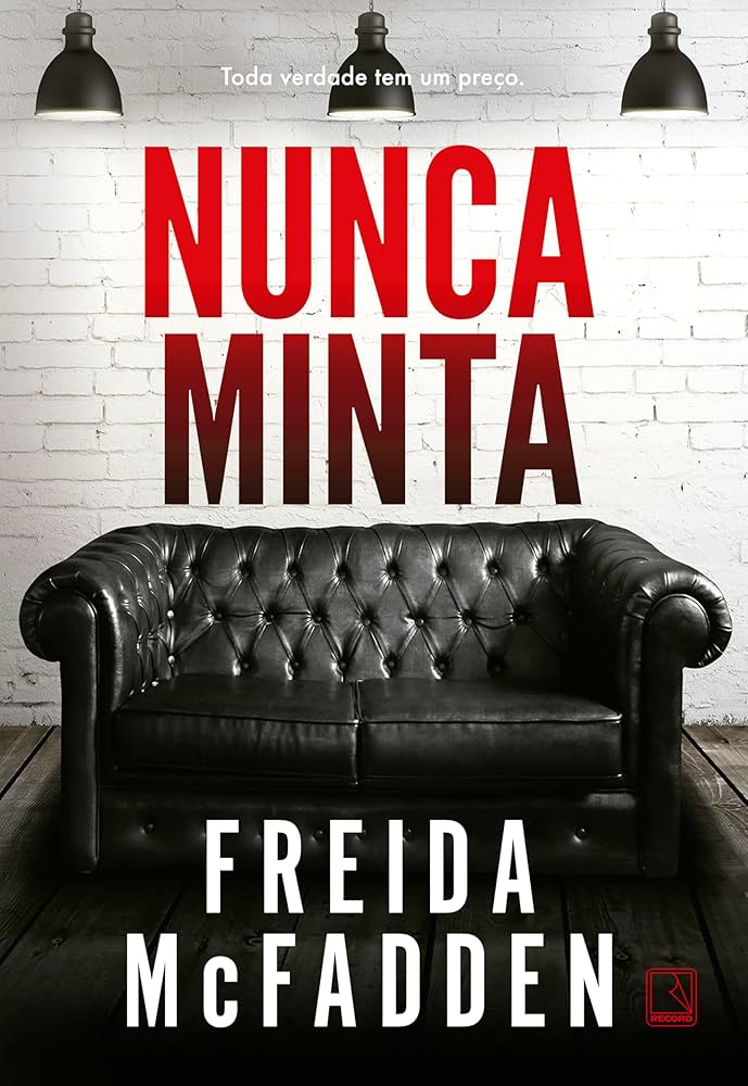 Capa do livro Nunca minta