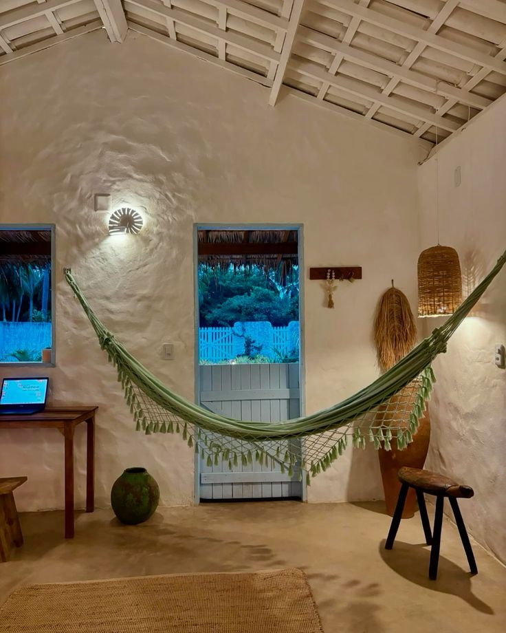 Rede de descanso em casa