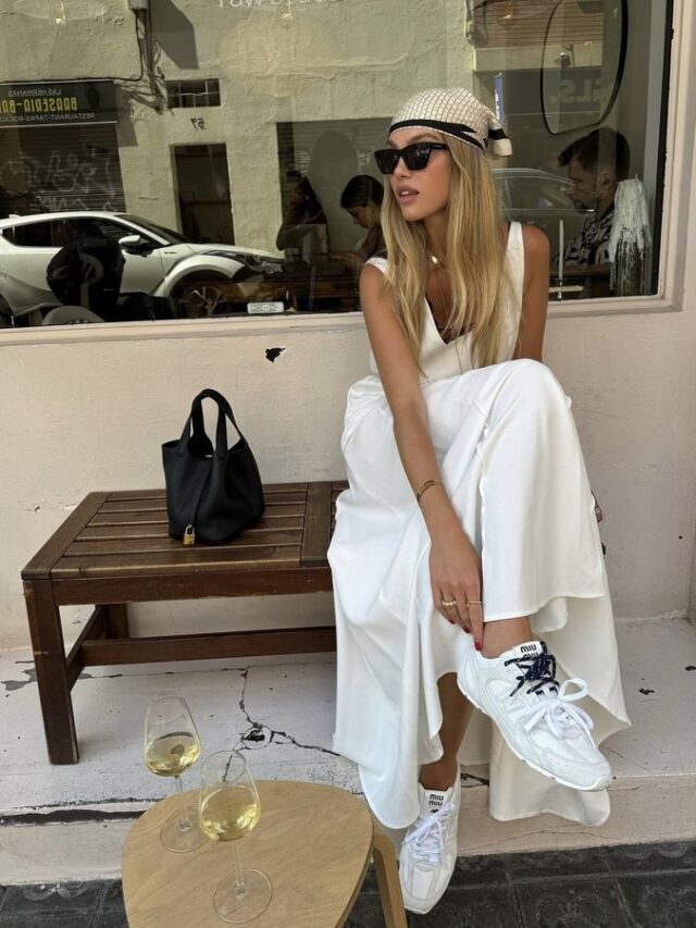 Look com lenço na cabeça