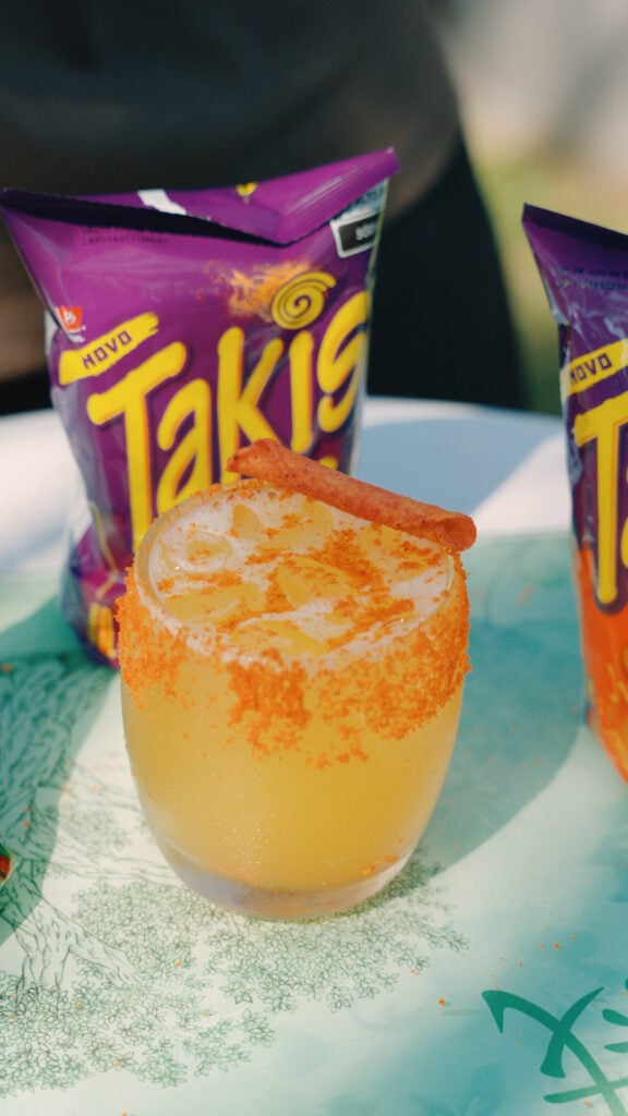 Drink Blaze Margarita com Takis