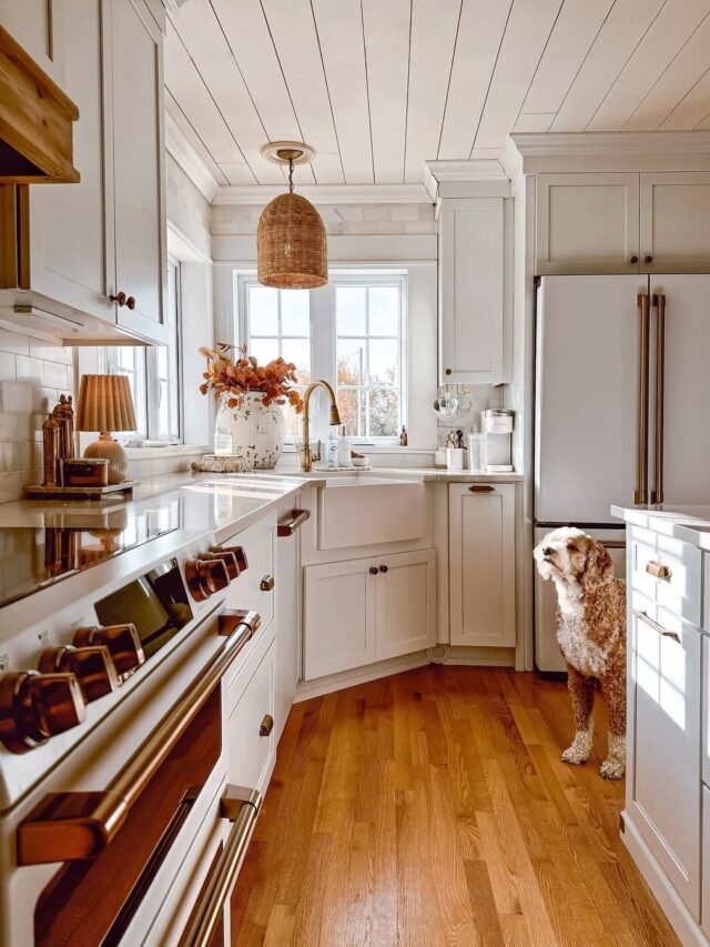 Cozinha com estilo farmhouse
