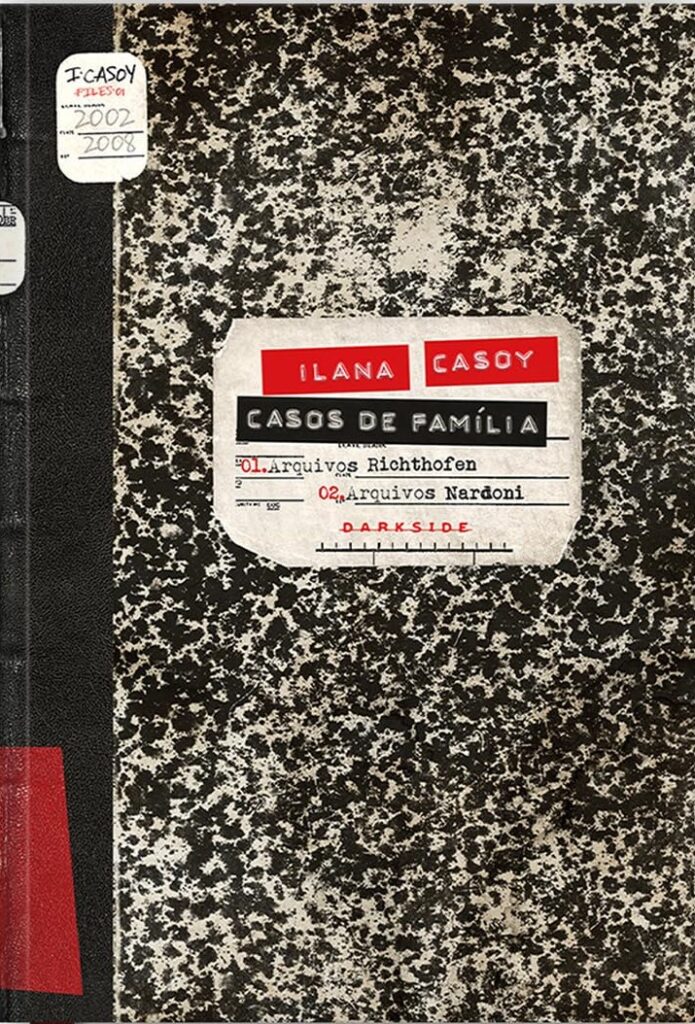 Capa de livro estilo fichário