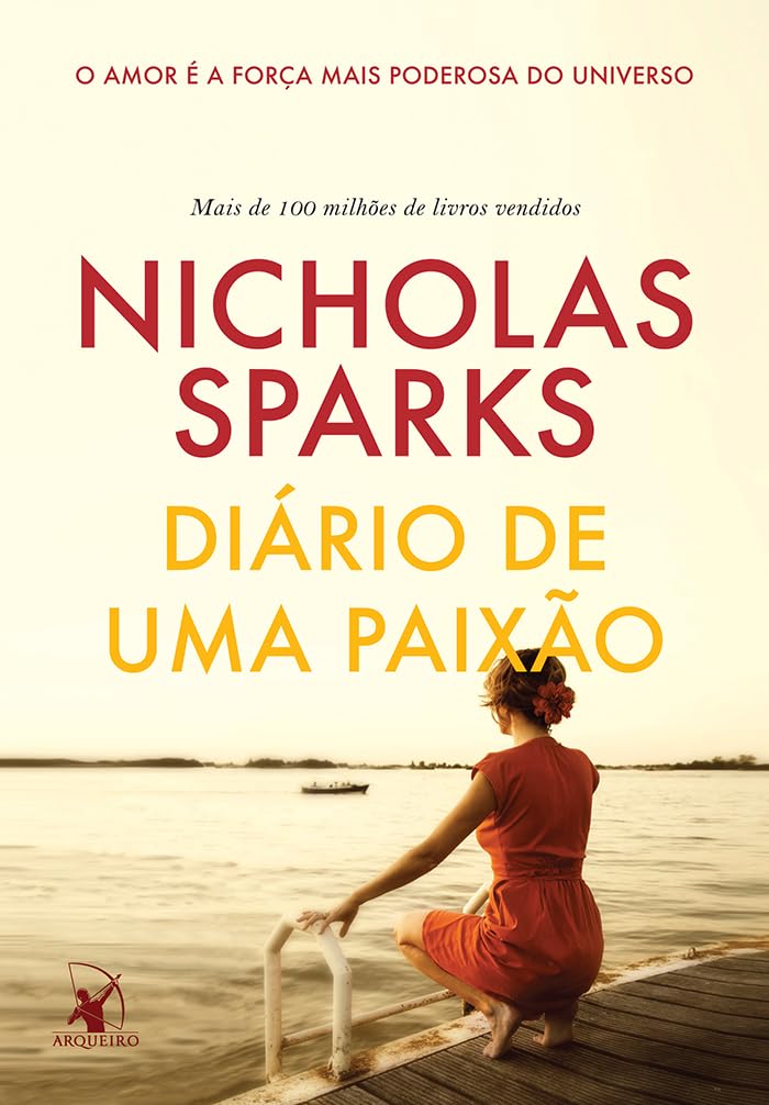 Capa do livro 'Diário de uma paixão', de Nicholas Sparks
