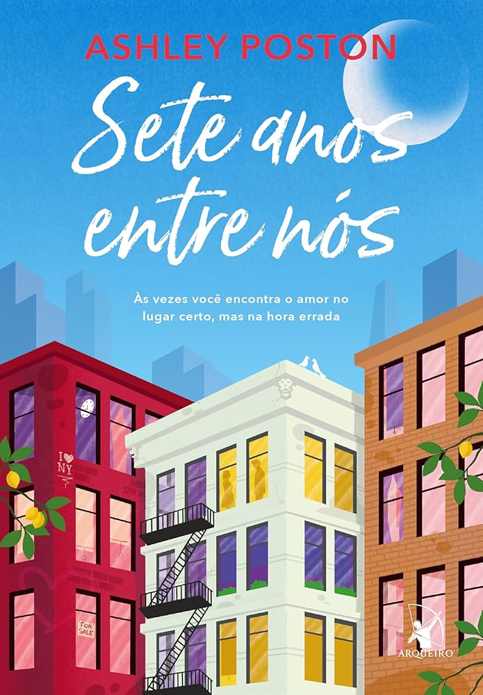 Capa do livro 'Sete anos entre nós', de Ashley Poston