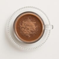 receita de chocolate quente saudável