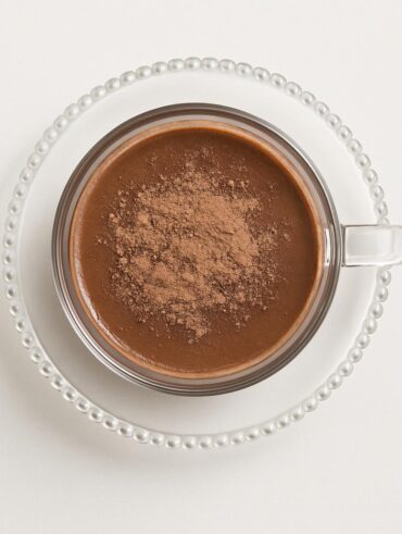receita de chocolate quente saudável