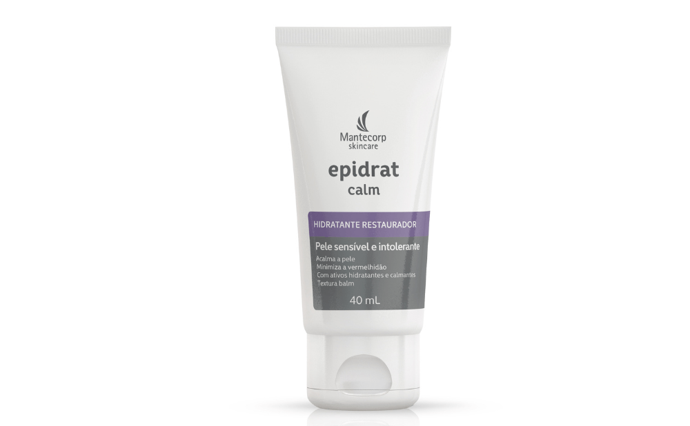 Embalagem do Hidratante Facial Epidrat Calm da Mantecorp