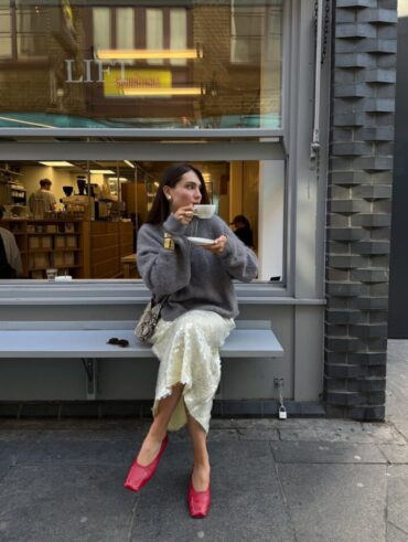 Look de inverno com tricot