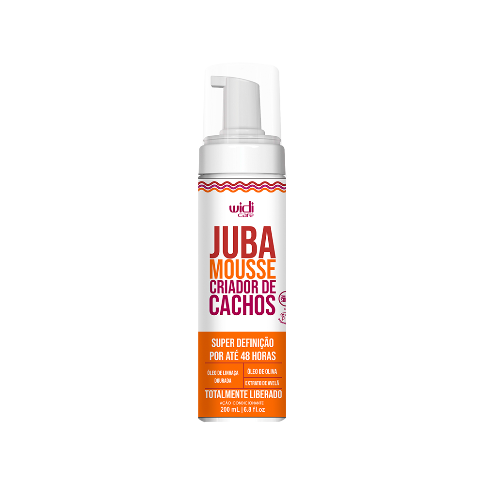 Embalagem do Juba Mousse Criador de Cachos, Wide Care