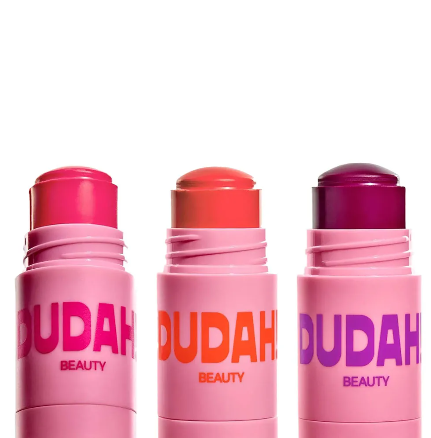 Embalagens do blush da Dudah