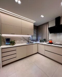 Inspiração de cortina para a cozinha