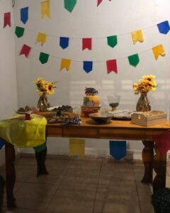 Inspiração de décor para festa junina em casa