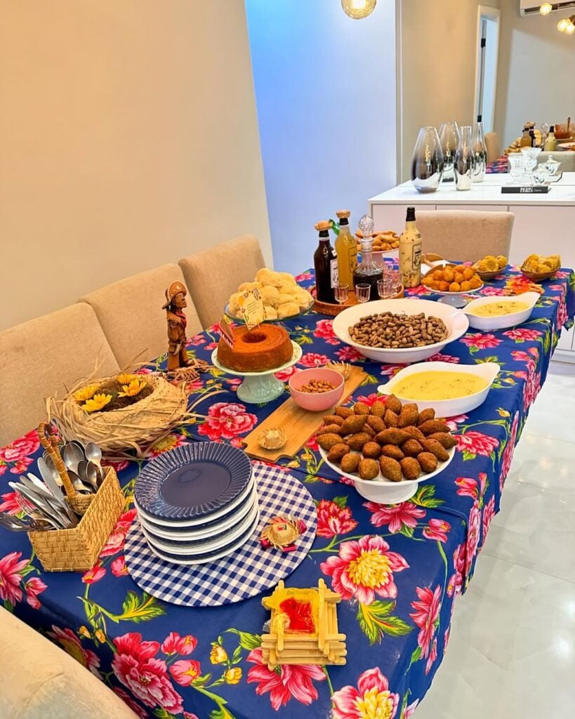 Inspiração de festa em casa de São João
