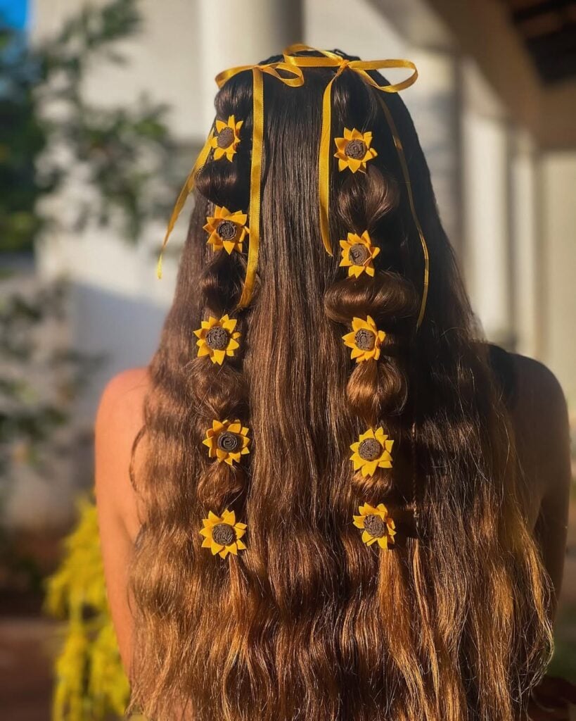 Inspiração de penteado de festa de São João para 2025