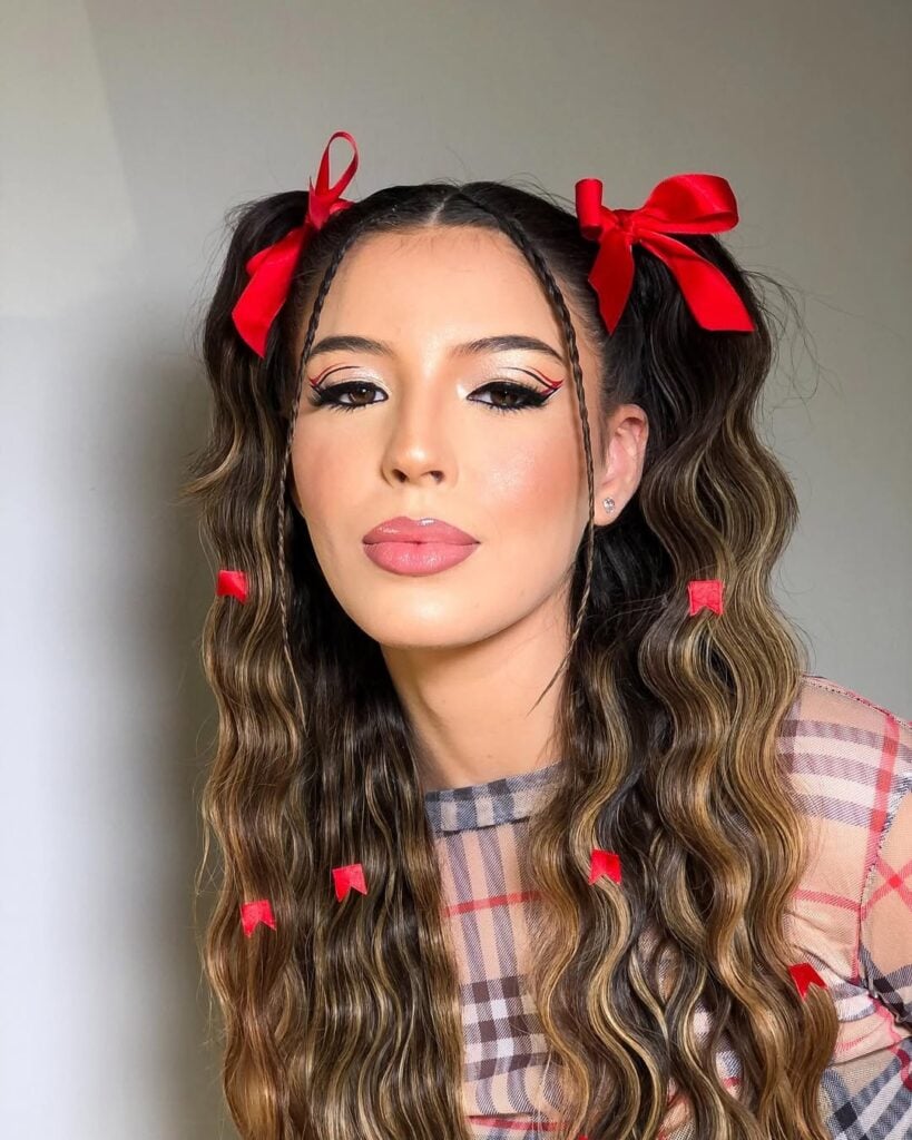 Inspiração de penteado de festa de São João para 2025