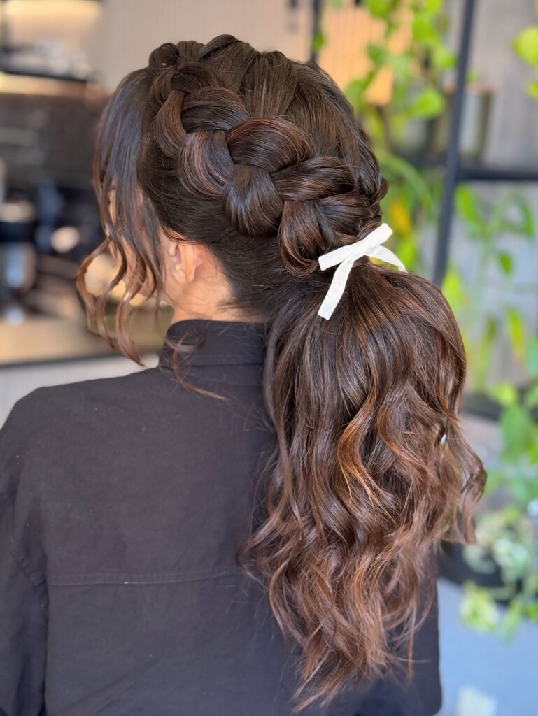Inspiração de penteado para festa junina em casa