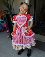 Look de São João para criança