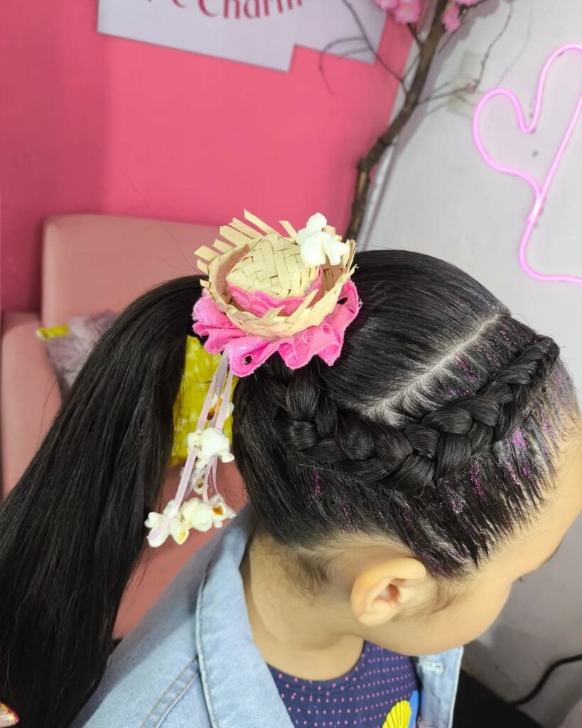 Penteado de festa junina para 2025