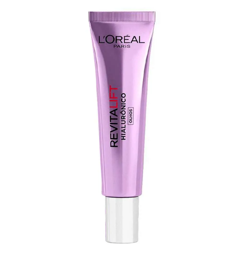 Embalagem do Creme Anti-Idade para Olhos L'oréal Paris Revitalift Hialurônico 15g