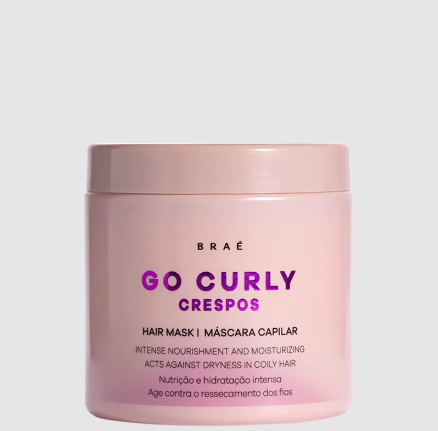 Embalagem da Máscara Go Curly Crespos, Braé
