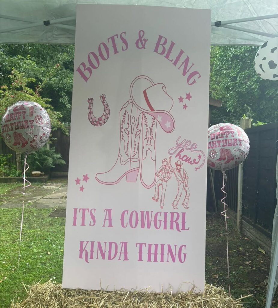 Festa temática de cowboy