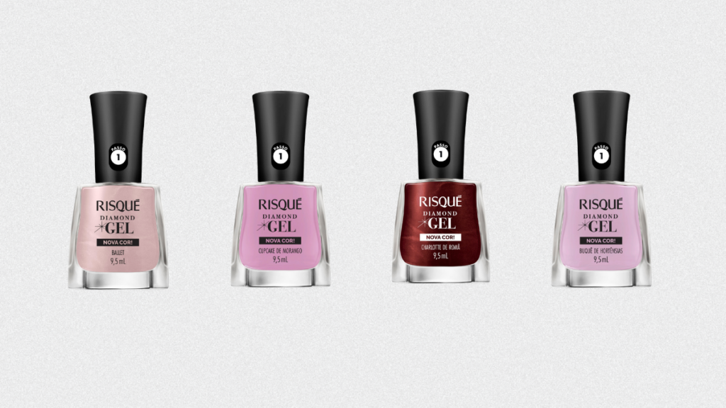 Esmaltes da Risqué em gel