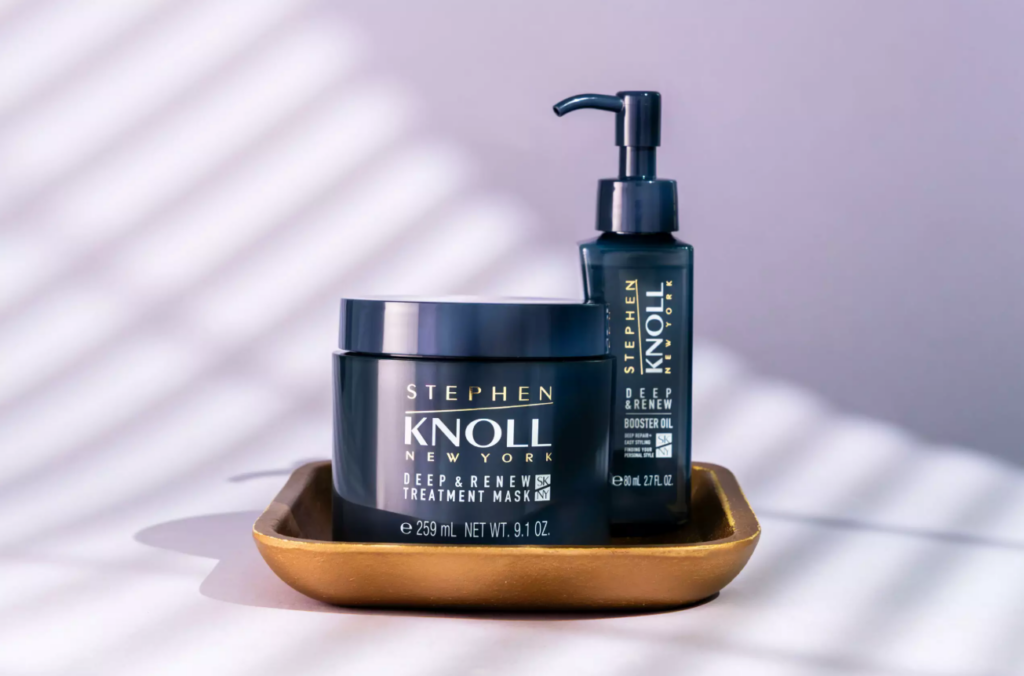 Produtos da linha Deep & Renew, da Stephen Knoll New York