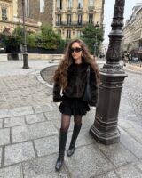 Look de frio com bota