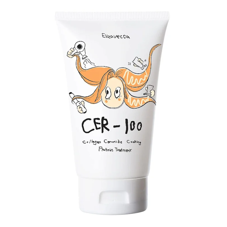 Embalagem do CER-100 Collagen Ceramide Coating Protein Treatment, Elizavecca