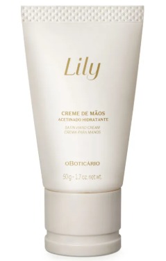 Creme de Mãos Lily, O Boticário