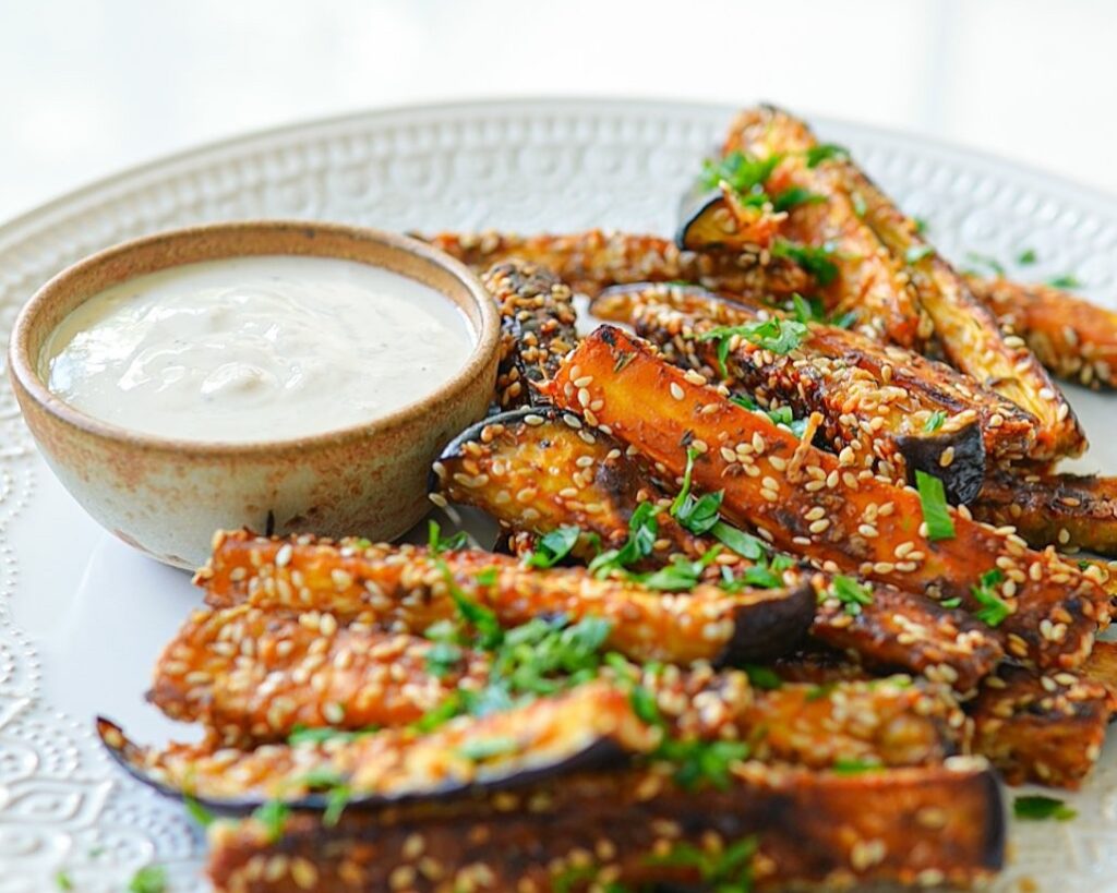 Berinjelas na airfryer 