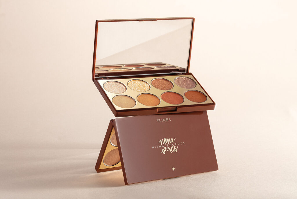 Paleta de sombras da Linha Niina Secrets