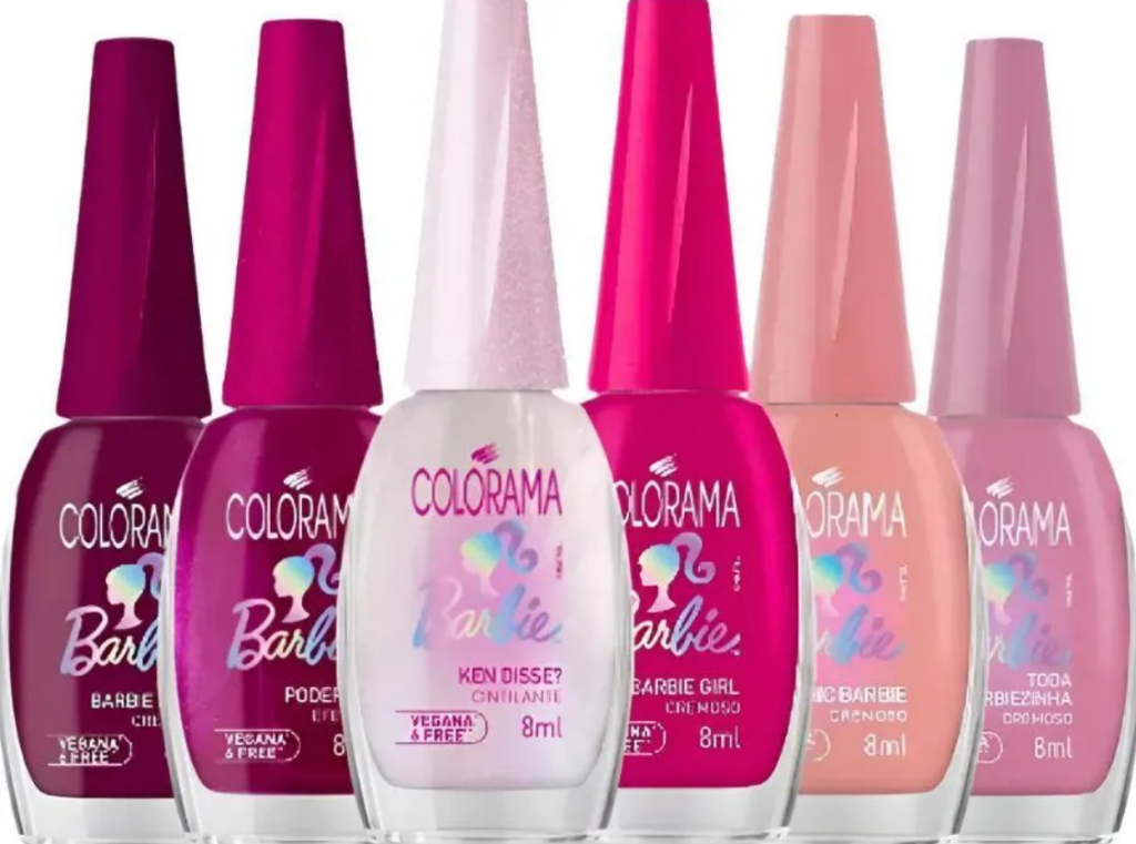 Esmaltes da Colorama em parceira com a Barbie