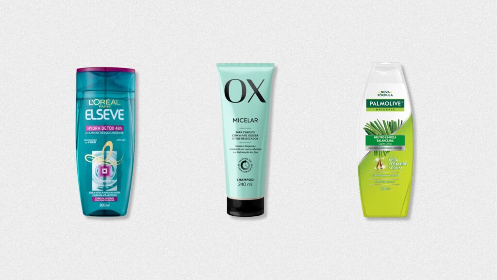 Os melhores shampoos baratos para cabelos mistos com raiz oleosa e pontas secas