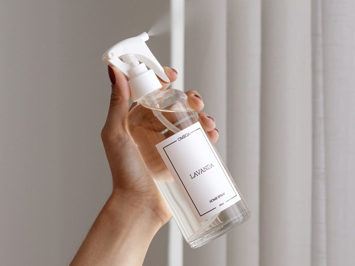 Spray aromatizador de óleo essencial