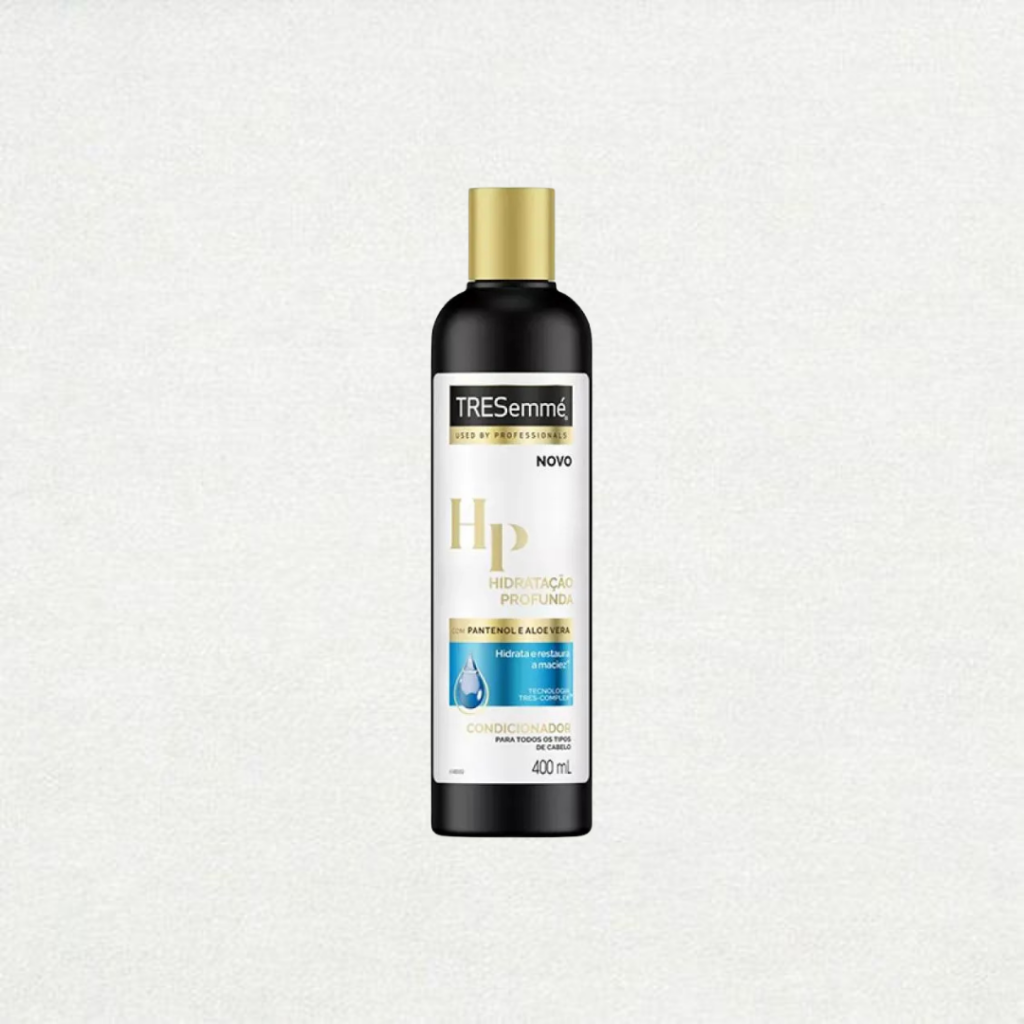 Sugestão de condicionador barato: Tresemmé Hidratacao Profunda
